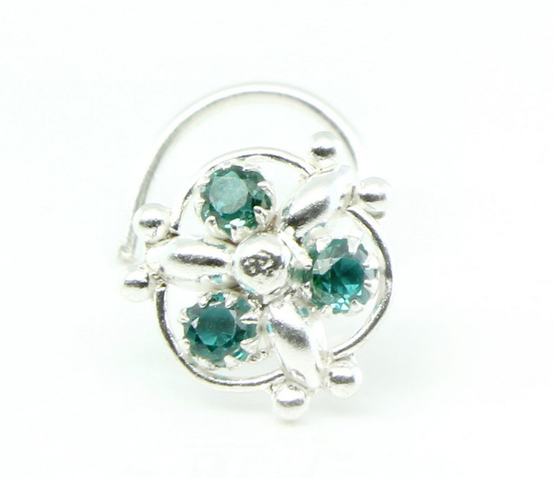 karizma jewels Sterling Silver Nose Stud