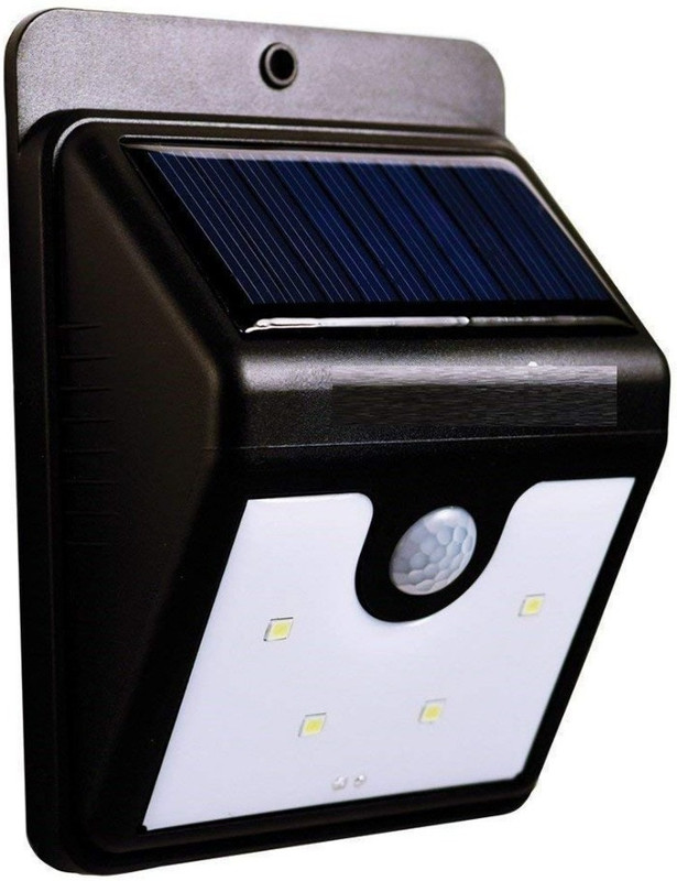 adhbhud 20 LED Weatherproof Wireless Security Motion Sensor Solar Wall Light for Wall, Patio, Garden, Lands Solar Light Set(Wall Mounted Pack of 1)