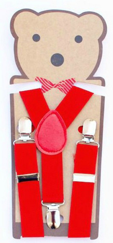 Krivi kids Y- Back Suspenders for Boys(Multicolor)