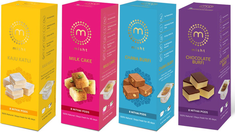 misht Sweet Combo Pack Box(4 x 0.22 kg)