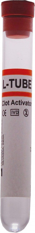 levram 3 ml Rimmed Polyethylene Test Tube(7.5 cm 298.3 K Pack of 10)