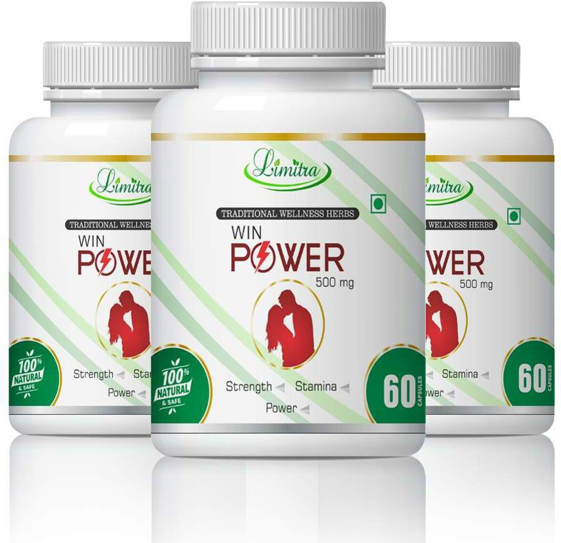 limitra Win Power, Stregnth Stemina power 100% Natural(180 Tablets)