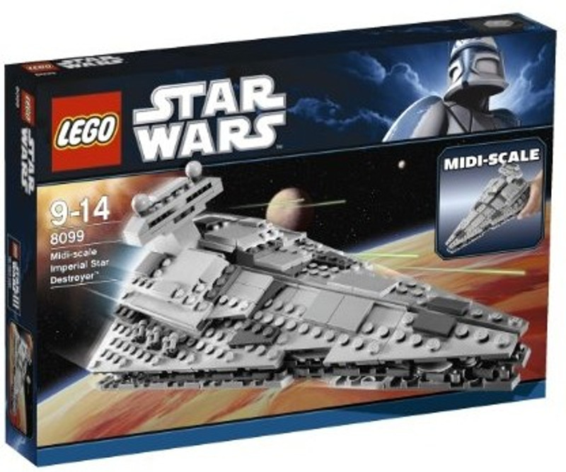Lego Star Wars MidiScale Imperial Star Destroyer 8099(Multicolor)