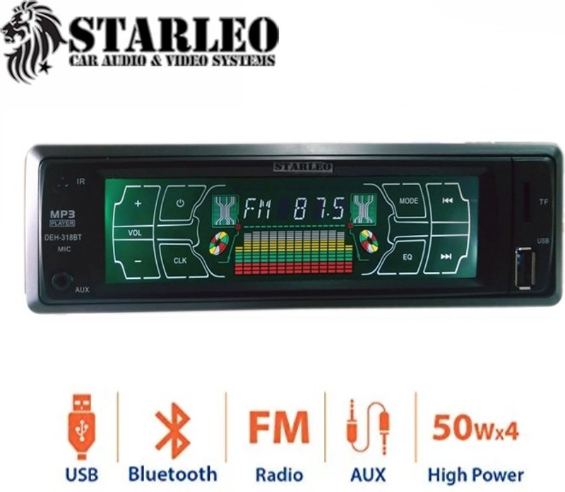 starleo Slx-318bt Car Stereo(Single Din)