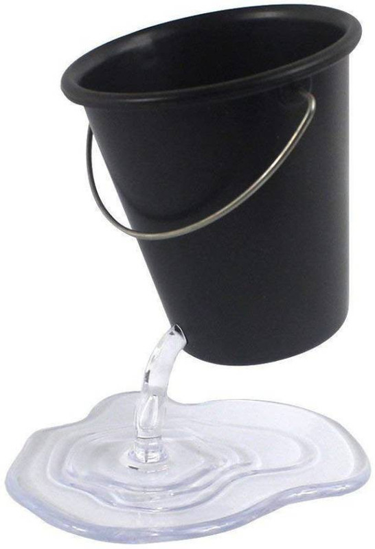 mjshopezone 1 Compartments N/A desk bucket holder(Multicolor)