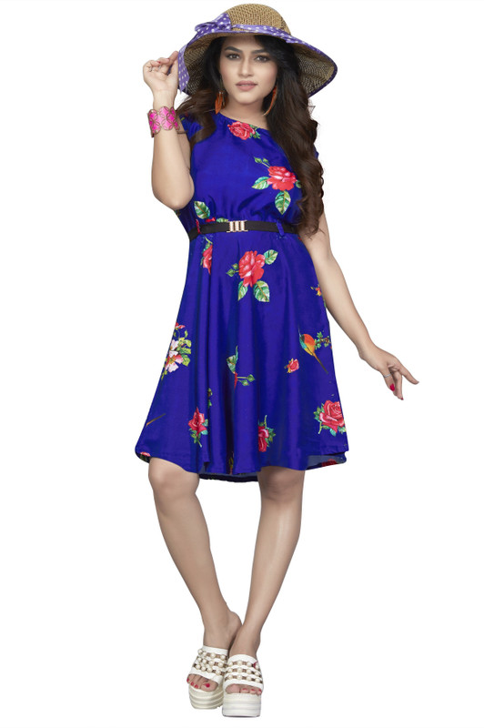 brothers deal Women A-line Multicolor Dress