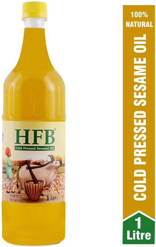 HFB Cold Pressed Sesame Oil Plastic Bottle(1 L)