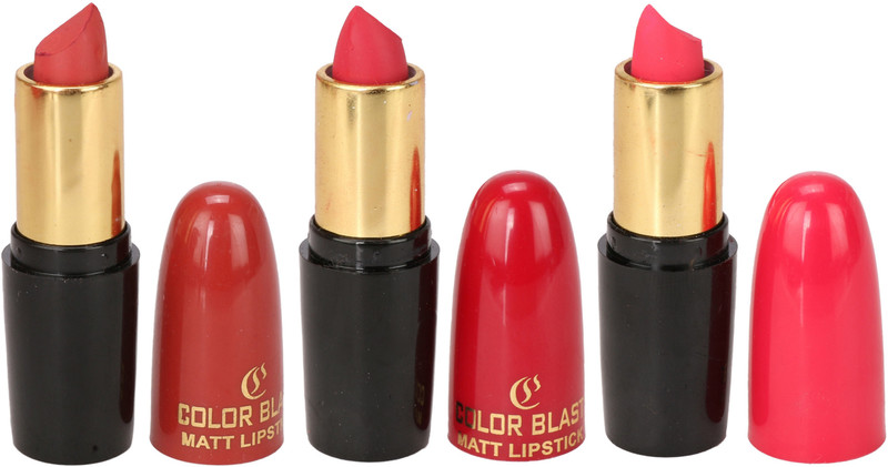 color blast soft dry matte lip color c-23-20-5-3(multicolor, 12 g)