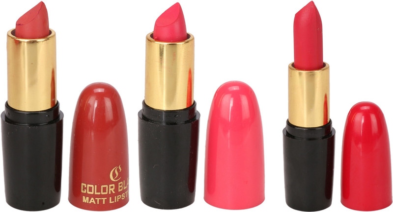 color blast soft dry matte lip color c-23-20-14-6(multicolor, 12 g)
