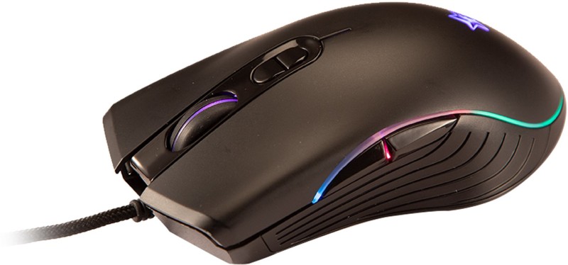 Flipkart SmartBuy Dash Series G8 Gaming Mouse(USB 2.0, Black)