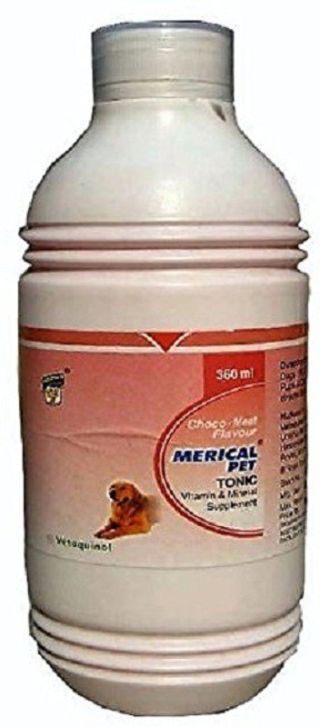 Vetoquinol Palatable feed supplement of calcium and phosphorus for Dogs & Cats Pet Health Supplements(360 ml)