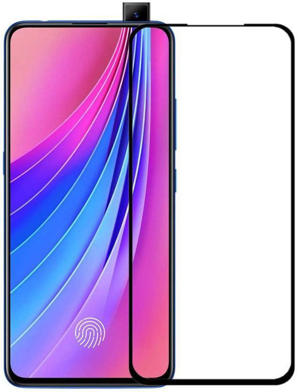 moon crystal Edge To Edge Tempered Glass for Vivo Y15 pro(Pack of 1)