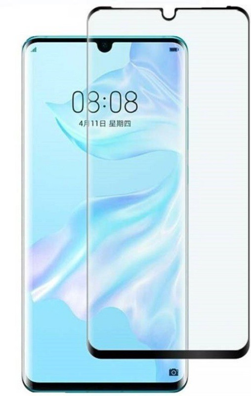 istambh Tempered Glass Guard for Screen Protector 6D Liquid uv Full Glue Edge to Edge [6D][Curved][Scratch Proof][Bubble Free][9H] Film Anti-Explosion 2X Tempered Glass for Huawei P30 Pro (Recently Lunch -2019)(Pack of 1)