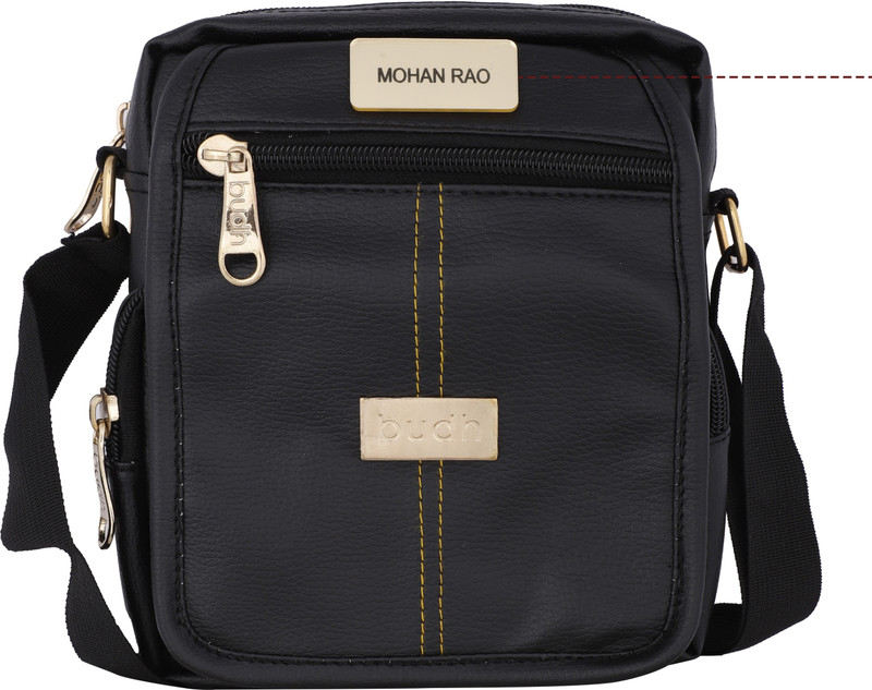 budh Black Sling Bag