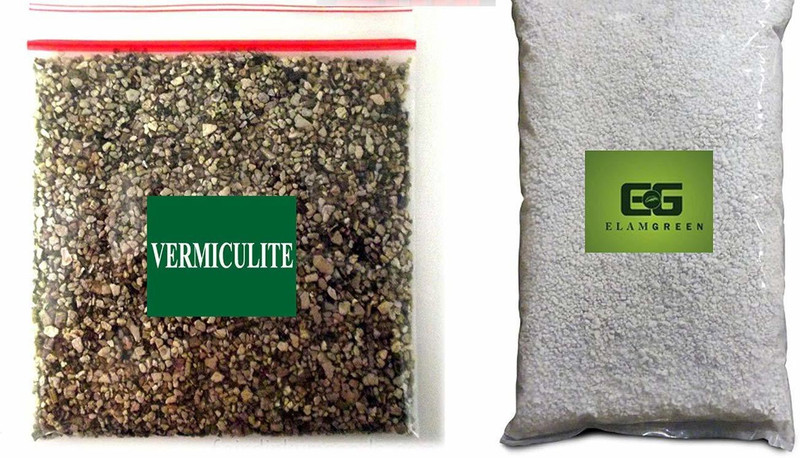 elamgreen Perlite 250grams Vermiculite 250grams Soil Manure(500 g Powder)