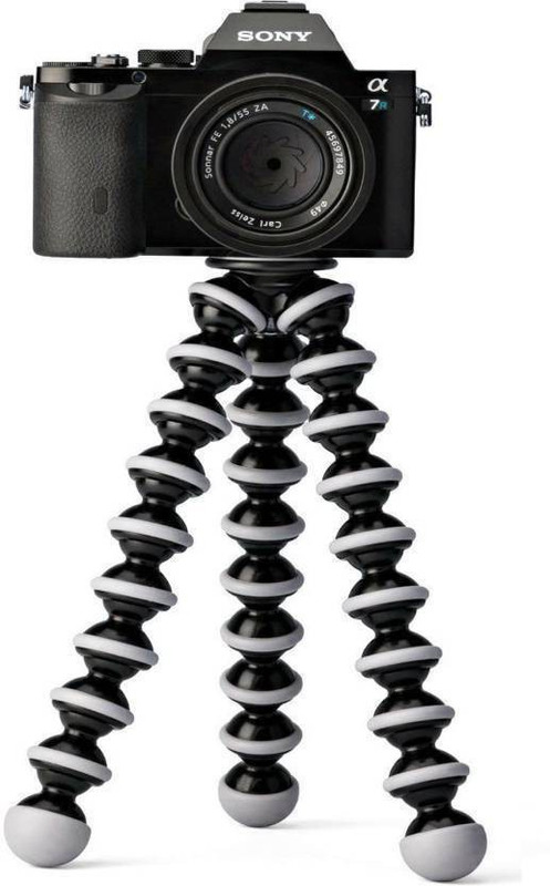 M Mod Con fully flexible Portable & Foldable Camera & Mobile Tripod with Mobile Clip Holder Bracket Fully Flexible Mount Cum Tripod Stand with Three-Dimensional Head & Quick Release T9 Plate Gorilla Tripod 10