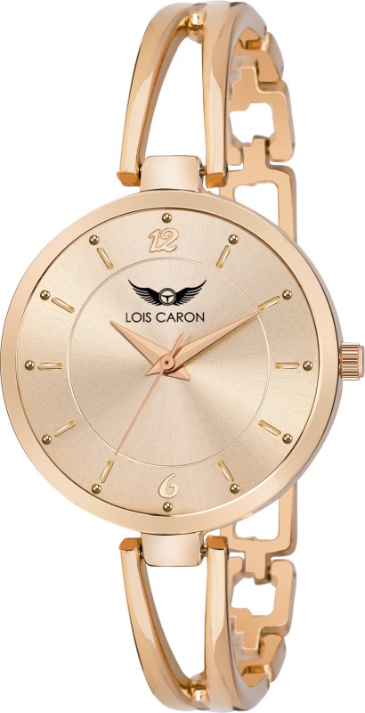 Lois Caron LCS-8604 PREMIUM ROSE GOLD WATCH FOR GIRLS Analog Watch -...