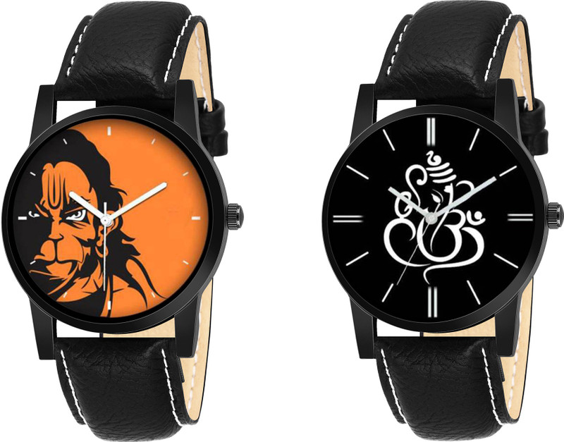 naklang Sett Of Two Boys And Mens KK~464 New Design Analog Watch  - For Men