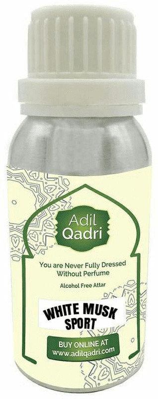 Adilqadri White sport Attar Pure Premium Quality Herbal Attar(Musk)