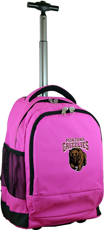 Denco Mojo Licensing Premium Wheeled Backpack - Montana Trolley(Pink, 19 inch)