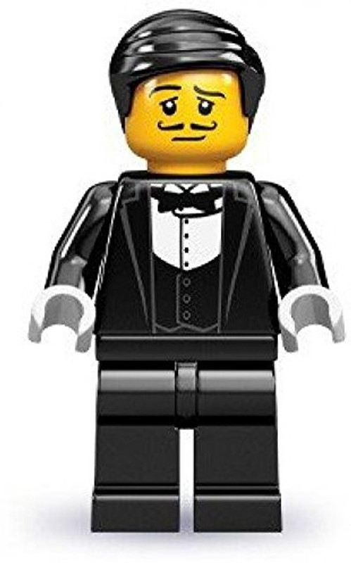Lego MiniFigures Series 9 Waiter(Multicolor)