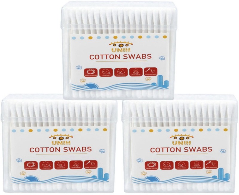 UNIH  Safety Cotton Swabs(480 Units)