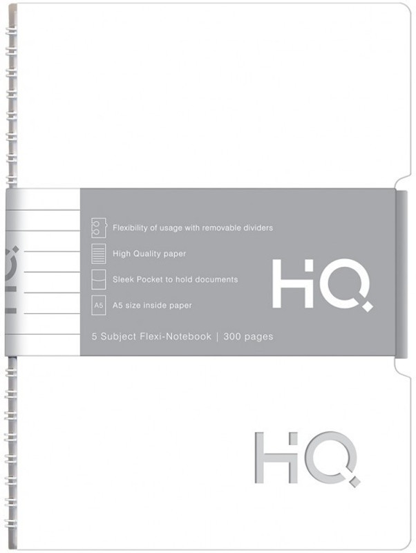 navneet A5 Note Book(HQ, White)