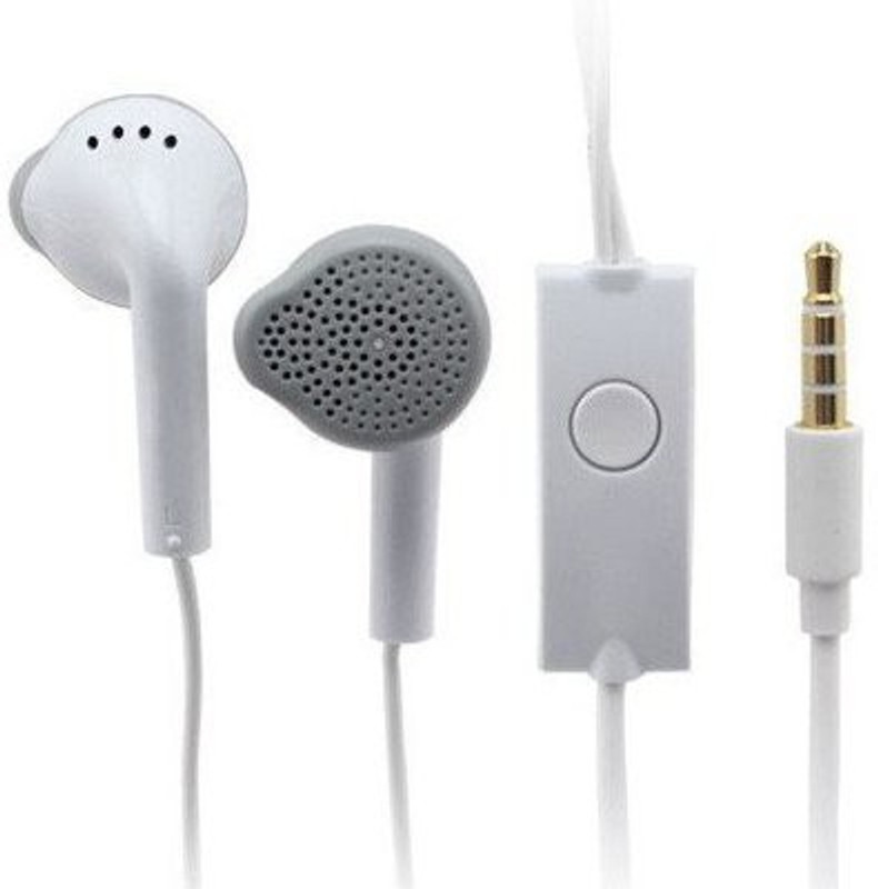 selloria YS Earphone Headsets With Mic For Galaxy J7 i phone Wired Headset with Mic(White, In the Ear)