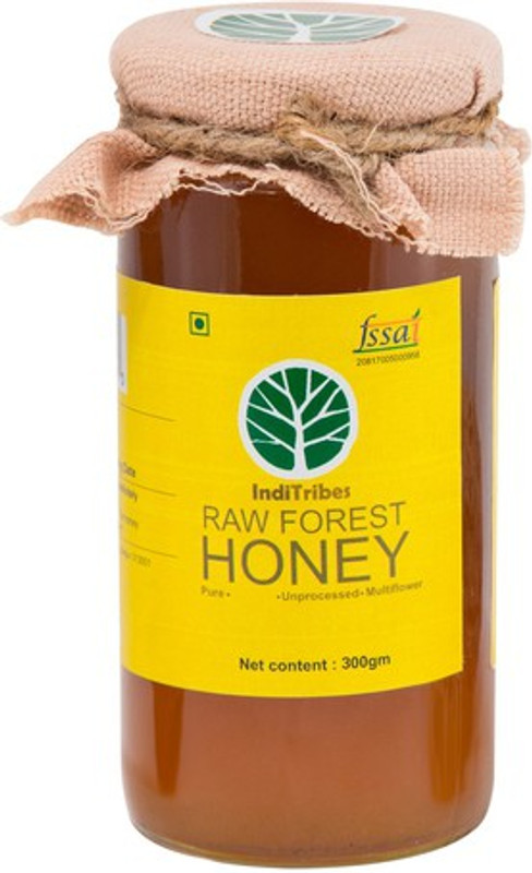 inditribes Raw Forest Honey 300gm(300 g)