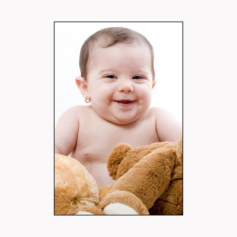 Textured Cute Baby Poster Paper Print(18 inch X 12 inch)