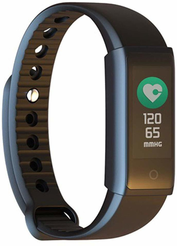fabuyz F600 Fitness smart band(Black Strap, Size : M)
