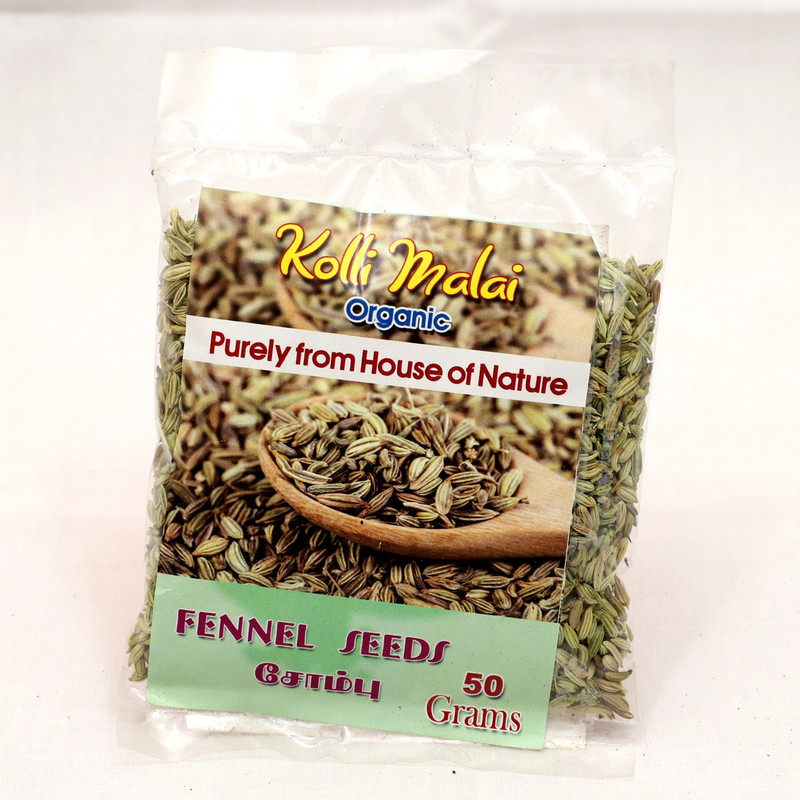 kollimalai organic organic fennel seeds(50 g)