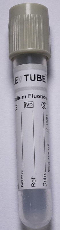 levram 2 ml Rimmed Polypropylene Test Tube(7.5 cm 298.3 K Pack of 100)