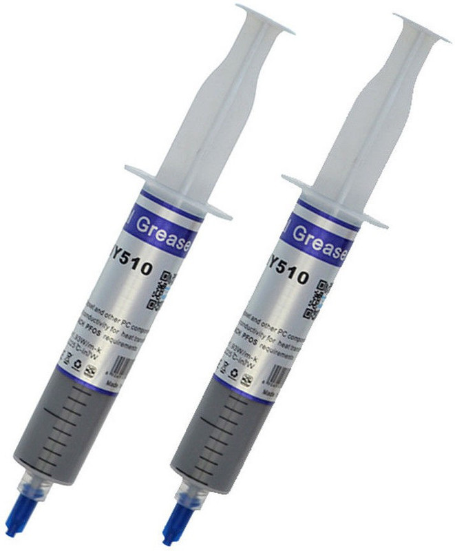 Etake (Pack of 2) Silicone Thermal Paste / Thermal Grease / Thermal Compound / Silicone Heatsink Compounds Carbon Based Thermal Paste(30 g 1.93 W/mK)