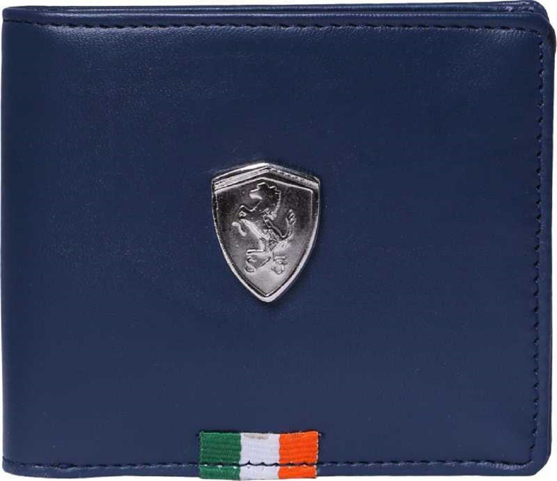 wocket Men Blue Artificial Leather Wallet(3 Card Slots)