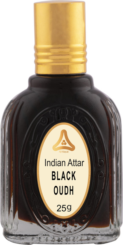 Al-Hayat Black Oudh Floral Attar(Oud (agarwood))
