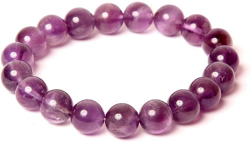 suyogi Crystal Amethyst Bracelet Set