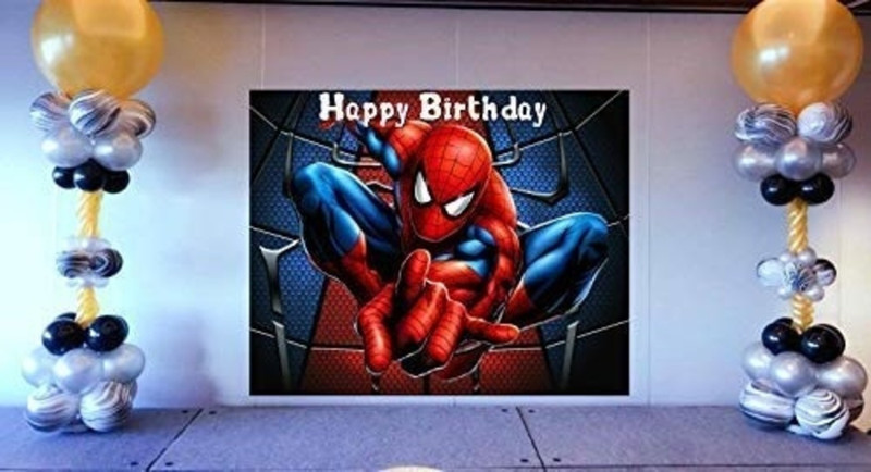 disa Spiderman Theme Birthday Box (4 x 5 Feet)