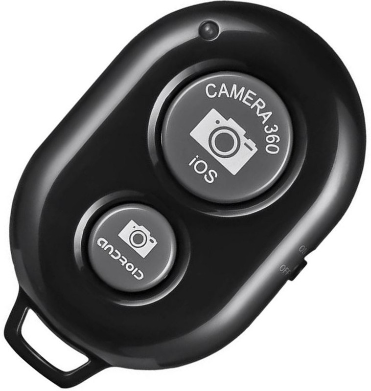 Buddymate Shockproof Wireless Photo Click Remote Button  Camera Remote Control(Black)