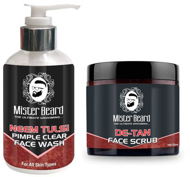 beard neem face wash