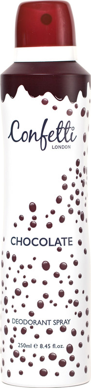 confetti london Chocolate Body Spray  -  For Women(250 ml)