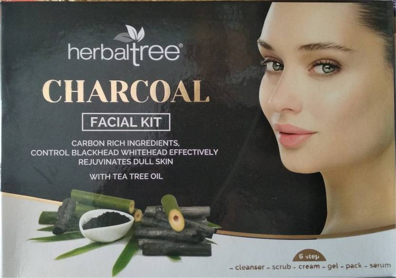 herbaltree CHARCOAL FACIAL KIT 420 g