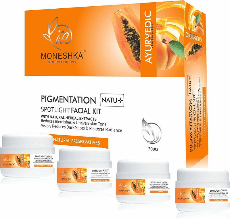 moneshka Spotlight Facial Kit 200 g(Set of 4)