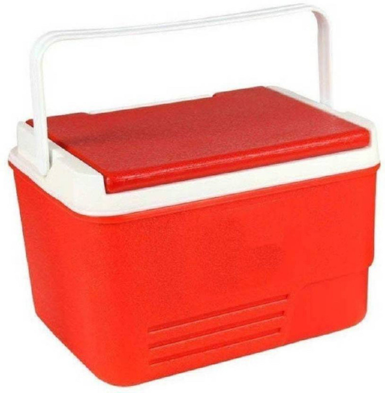 shopmart RED ICE COOLER BOX 14 LTR (medium SIZE) Plastic Ice Bucket(Multicolor 14 L)