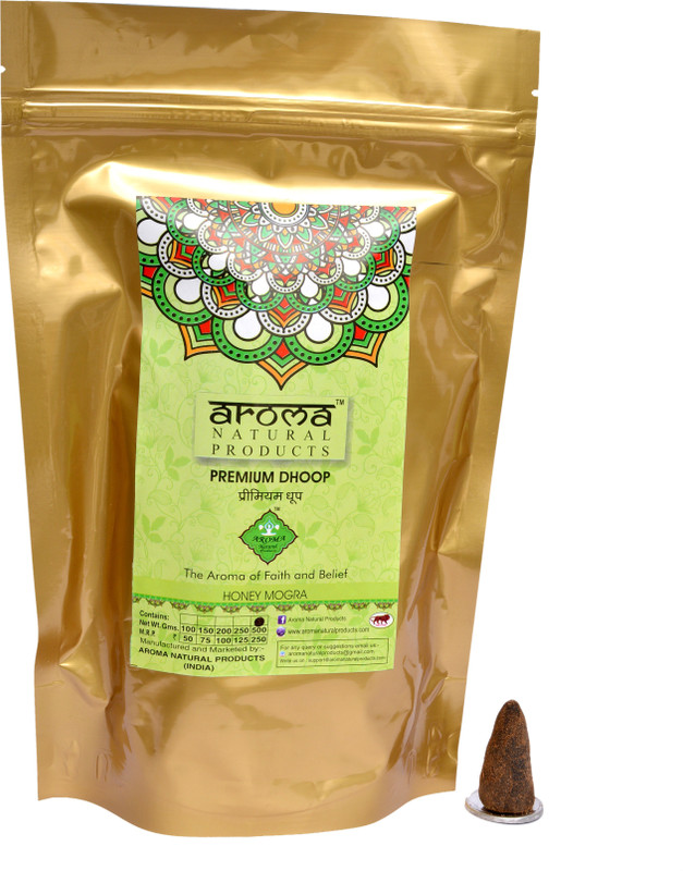 aroma natural products DHOOP MOGRA 500 GM FLORAL, PERFUMIC Agarbattis(500 Units)