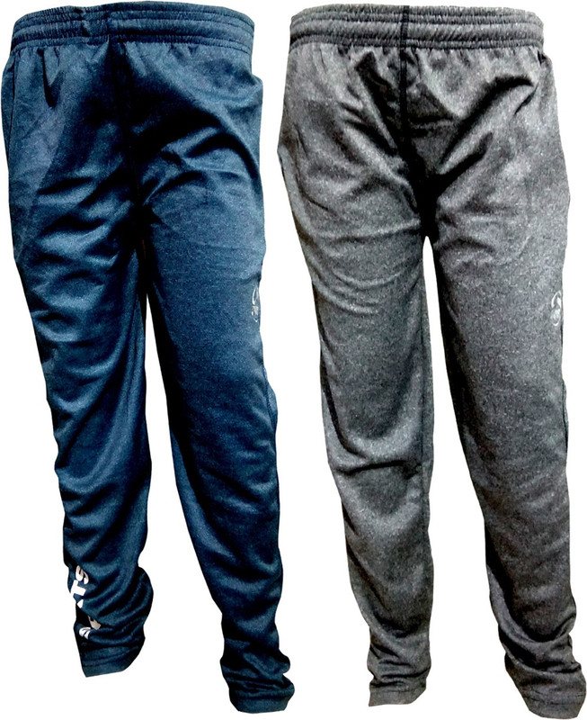 uhhlala Track Pant For Boys(Blue, Pack of 2)
