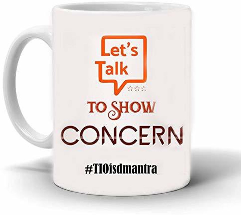 talk it out MUG232 Glass Mug(350 ml)