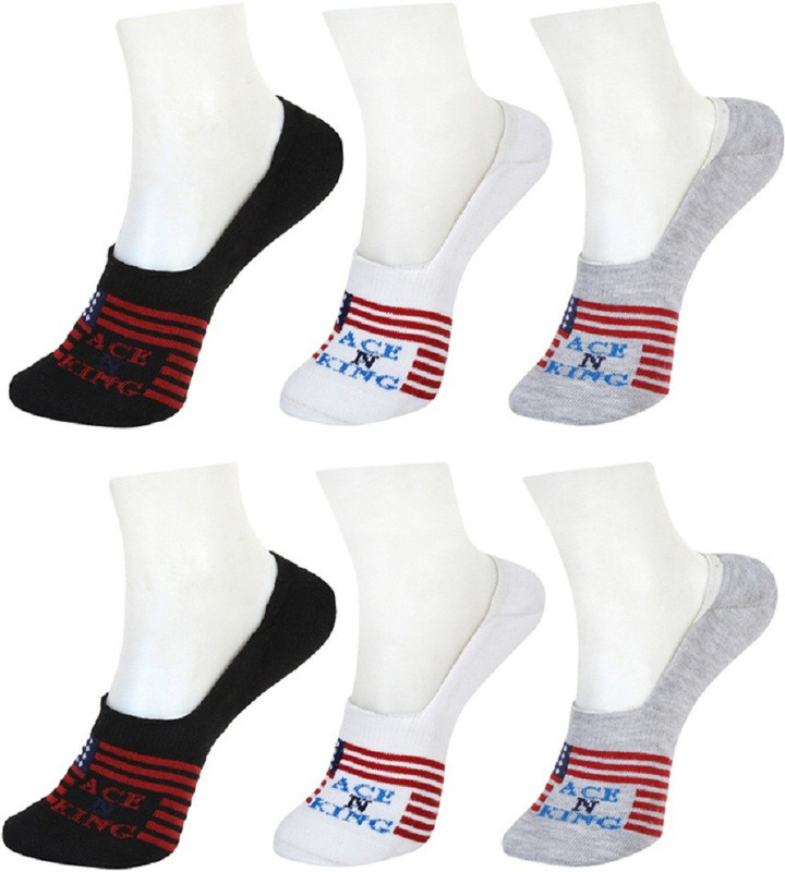 ace n king Men Low Cut(Pack of 6)