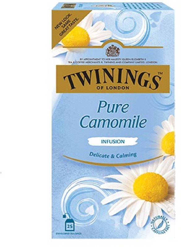 Twinings Pure Camomile 25 Tea Bags Chamomile Infusion Tea Bags Box(50 g)