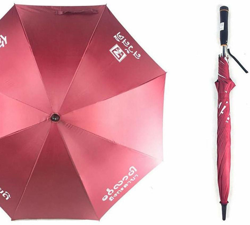 kinegic Smart Long Handle Umbrella with Fan to Cool Beat The Heat Comes Umbrella(Multicolor)